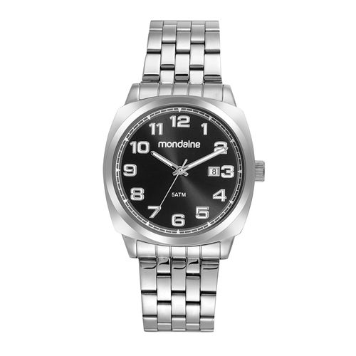 Relógio Masculino Social Prata