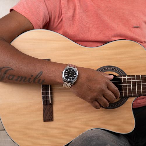 Relógio Masculino Social Prata