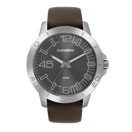 Relógio Masculino Casual Prata