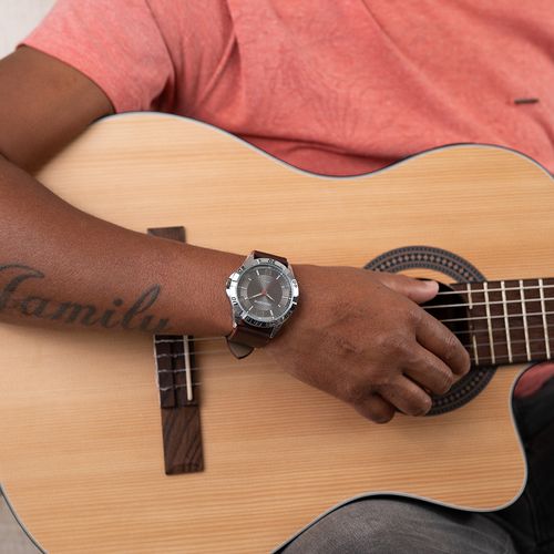 Relógio Masculino Casual Prata