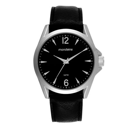 Relógio Masculino Clássico Prata