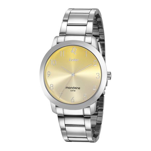 Relógio Feminino Signo Leão Prata