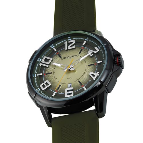 Relógio Masculino Efeito Propulsão Espacial Preto