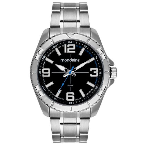 Relógio Masculino Casual Prata