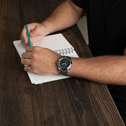 Relógio Masculino Casual Prata