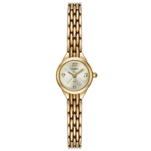 Relógio Feminino Minimalista Dourado