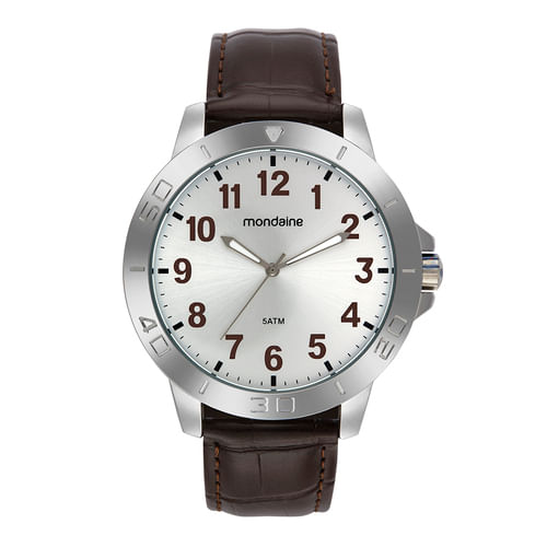 Relógio Masculino Robusto Casual Dourado