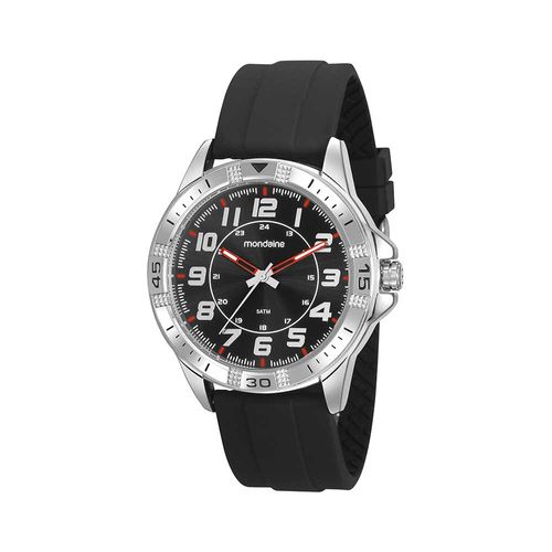 Kit Relógio Masculino Cromado Com Copo Térmico