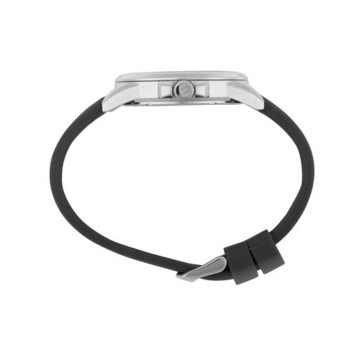 Relógio Masculino Prata e Preto