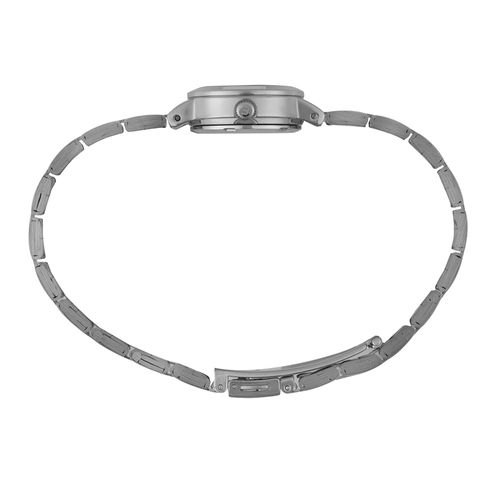 Relógio Feminino Prata Clássico Caixa Pequena