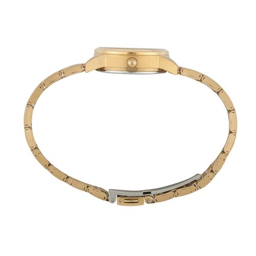 Relógio Feminino Dourado Clássico Madreperola