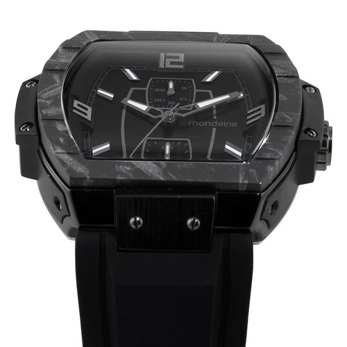 Relógio Masculino Multifunção Silicone Preto