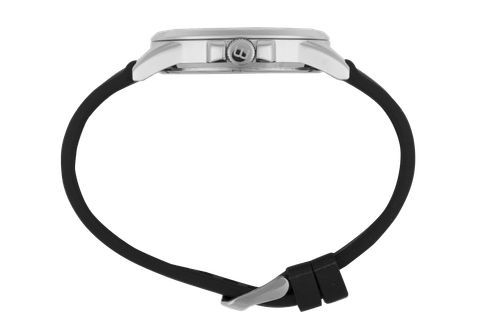 Relógio Masculino Prata e Azul