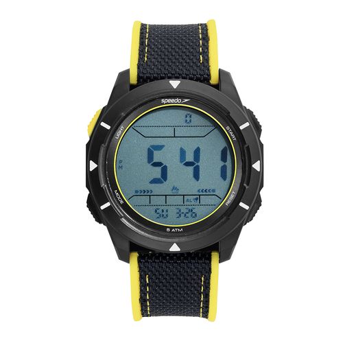Relógio Masculino Speedo Preto Pedômetro