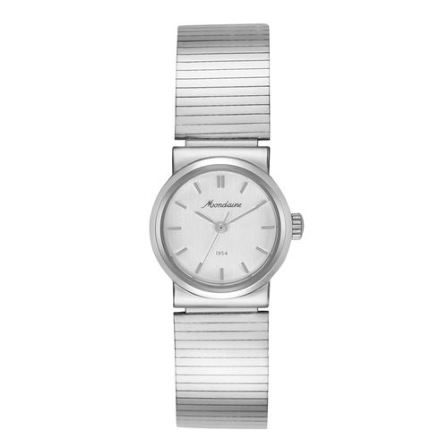 Relógio Feminino Prata Pulseira Estilo Bracelete
