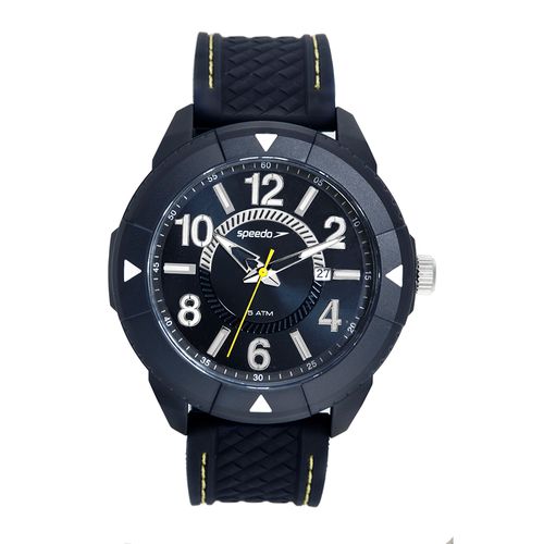 Relógio Masculino Speedo Analógico Azul Silicone
