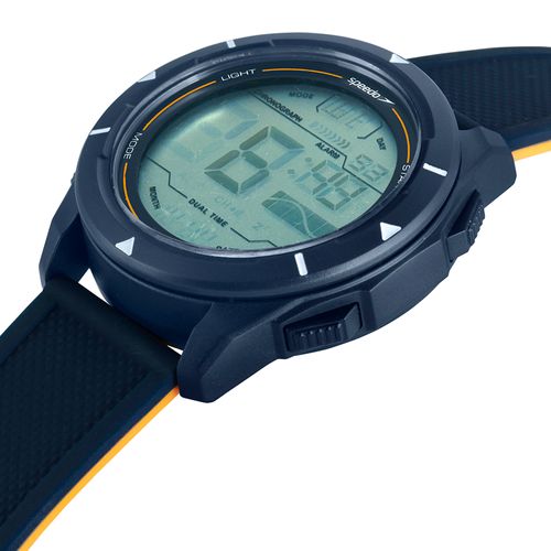 Relógio Masculino Speedo Digital Azul Silicone