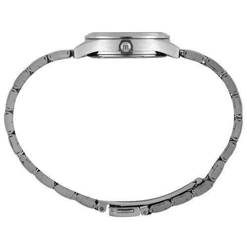 Relógio Feminino Prata Caixa Pequena Aço