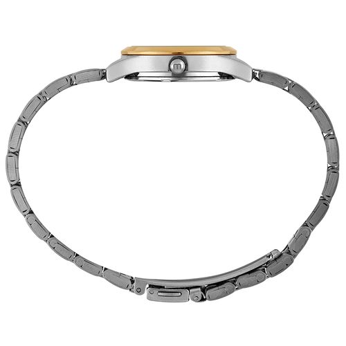 Relógio Feminino Bicolor Casual Pequeno