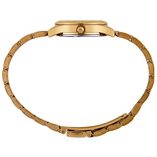 Relógio Feminino Dourado Casual Pequeno