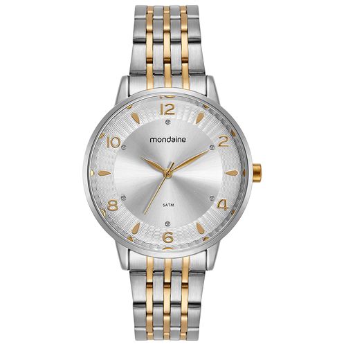 Relógio Feminino Bicolor Clássico