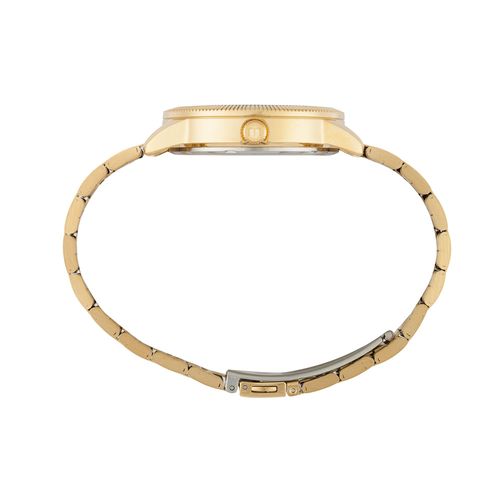 Relógio Feminino Dourado Aço Minimalista