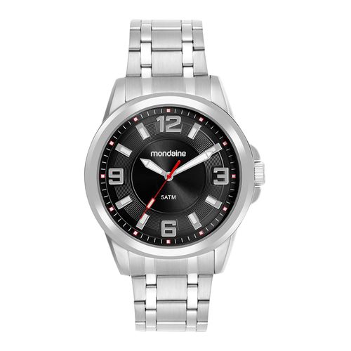 Relógio Masculino Prata Aço