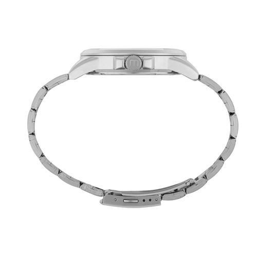 Relógio Masculino Prata Aço Analógico