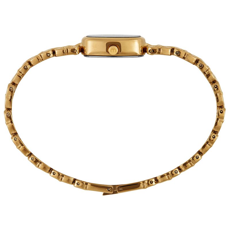 Relógio Feminino Oval Dourado Madrepérola - Mondaine