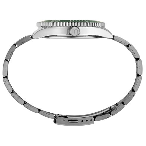 Relógio Masculino Analógico Clássico Mostrador Verde