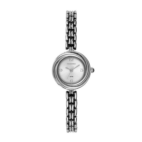 Relógio Feminino Prata Estilo Vintage