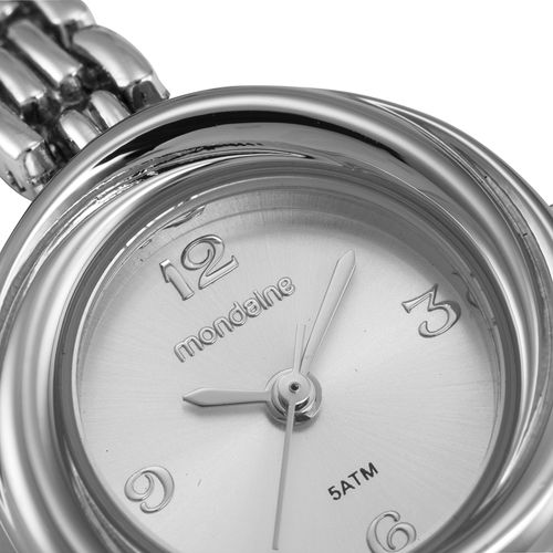 Relógio Feminino Prata Estilo Vintage