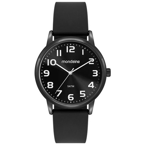 Relógio Masculino Black Esportivo com Pulseira Silicone