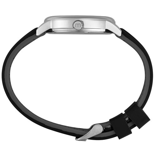 Relógio Masculino Analógico Preto Esportivo Silicone Bicolor