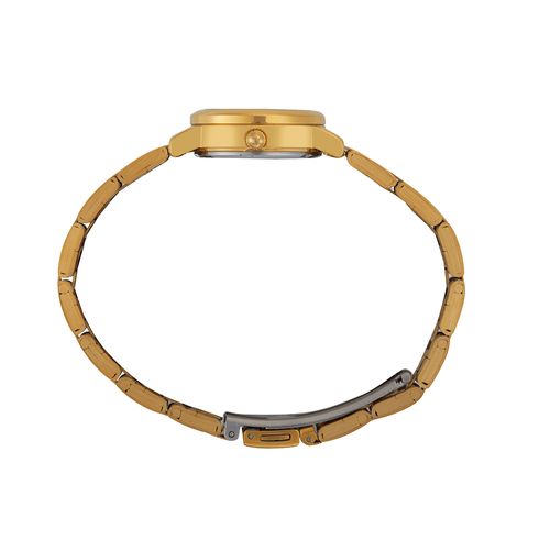 Relógio Feminino Dourado Clássico