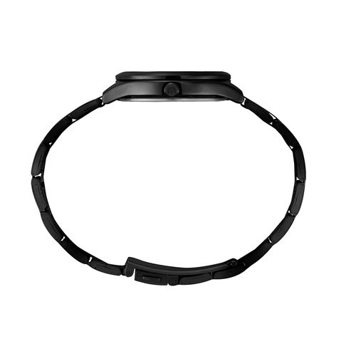 Relógio Feminino Black Madrepérola Numeração Completa