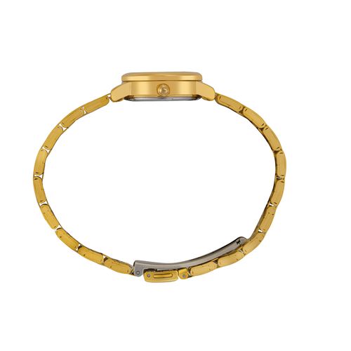 Relógio Feminino Dourado Aço com Madrepérola