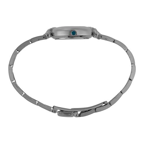 Relógio Feminino Cristais Prata