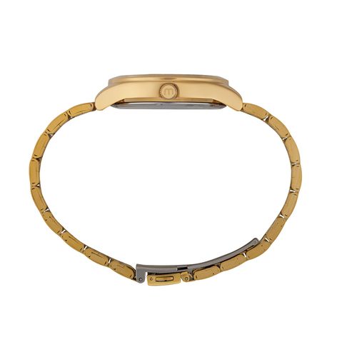 Relógio Feminino Analógico Aço Dourado