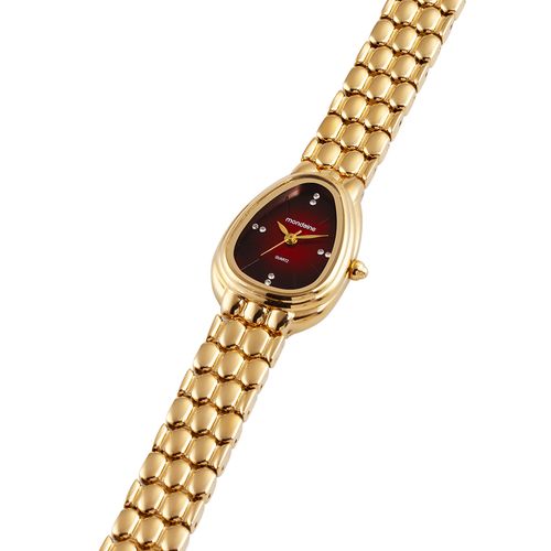 Relógio Feminino Serpens Mostrador Vermelho