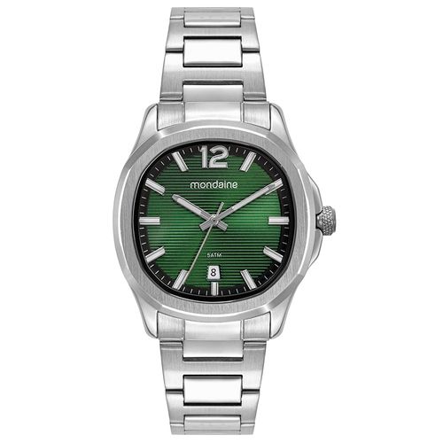 Relógio Masculino Analógico Quadrado Verde