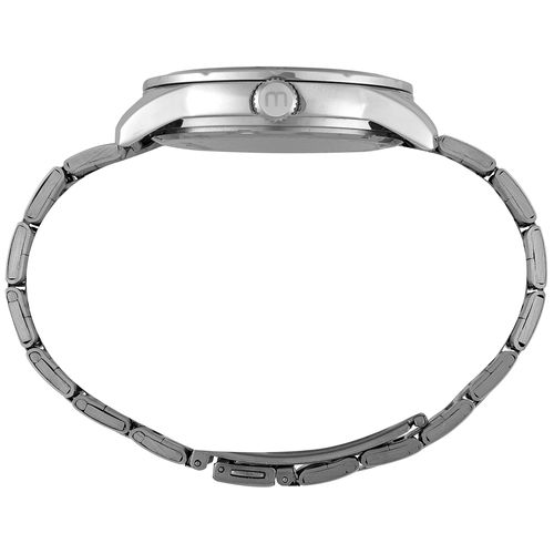 Relógio Masculino Analógico Pulseira Aço Prata
