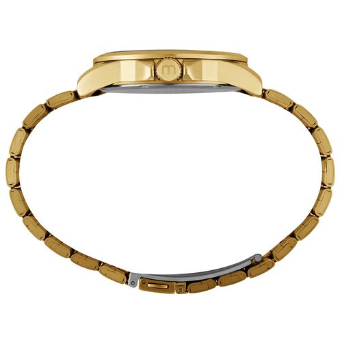 Relógio Masculino Analógico Aço Dourado