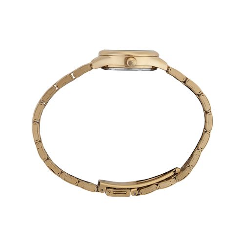Relogio Feminino Caixa Pequena Dourado
