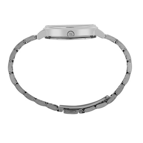 Relogio Feminino Minimalista Aço Prata