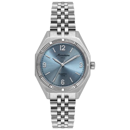 Relógio Masculino Automático Safira Elos Azul