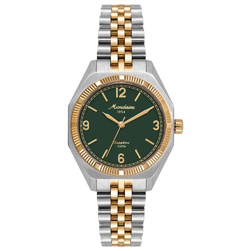 Relógio Masculino Automático Safira Elos Bicolor